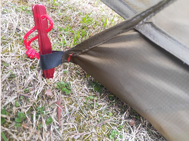 Cheap Goat Tents Outdoor Ultralight Camping Tent (no poles) 2 person Tent Sun Shelter Tents 